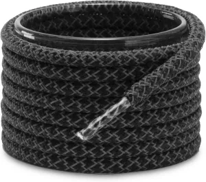 Shoemate [2 Pair Pack Stylish Reflective Round Shoelaces for Sneakers, Athletic Shoes and Running Shoes