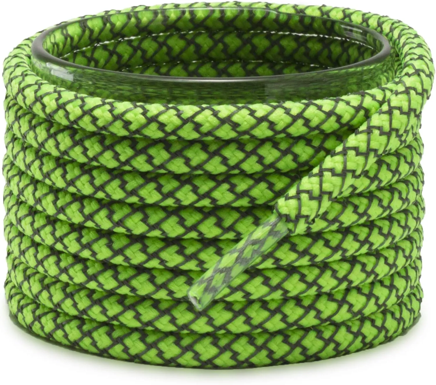 Shoemate [2 Pair Pack Stylish Reflective Round Shoelaces for Sneakers, Athletic Shoes and Running Shoes