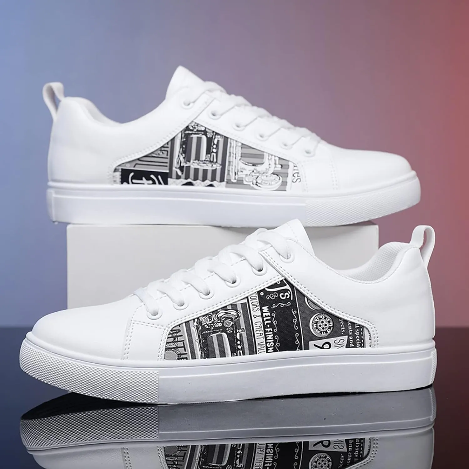 Shoes for Men Shoes for Men Black Slip on Lightweight Breathable Fashion Sneakers Casual Sneakers for Men