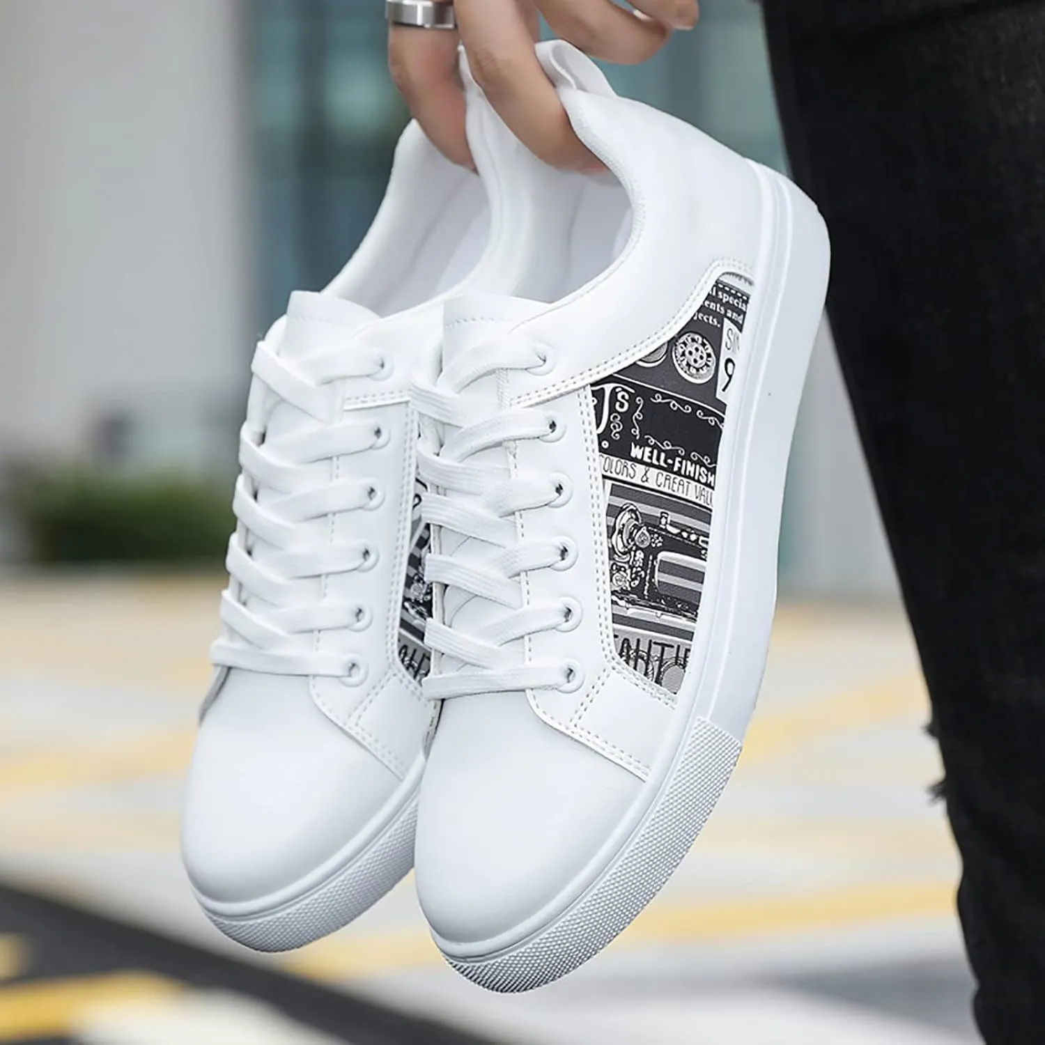 Shoes for Men Shoes for Men Black Slip on Lightweight Breathable Fashion Sneakers Casual Sneakers for Men