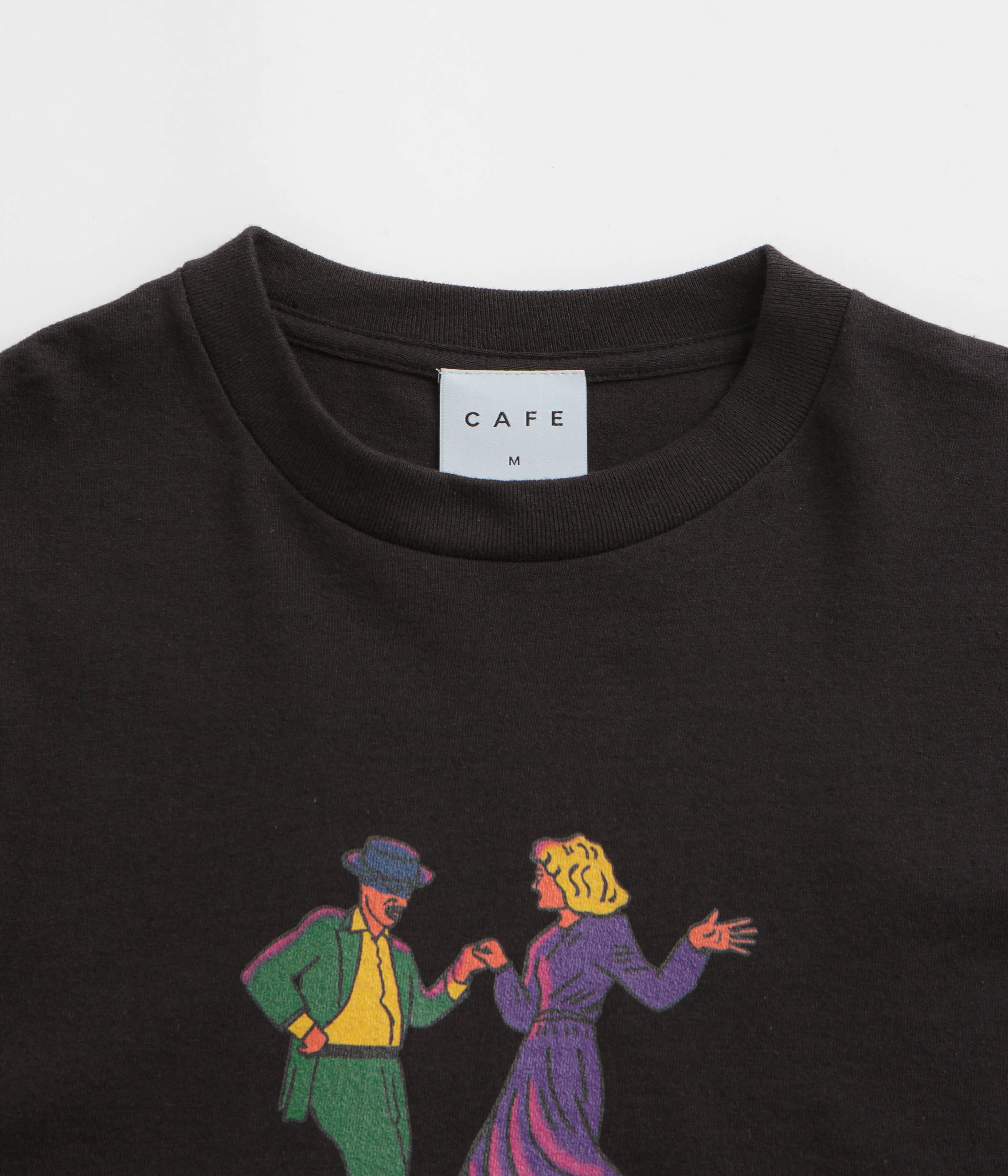 Skateboard Cafe Swing T-Shirt - Black