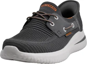 Skechers Men's Delson 3.0-Roth 210606 Low Profile Bungee Lace Slip-Ins