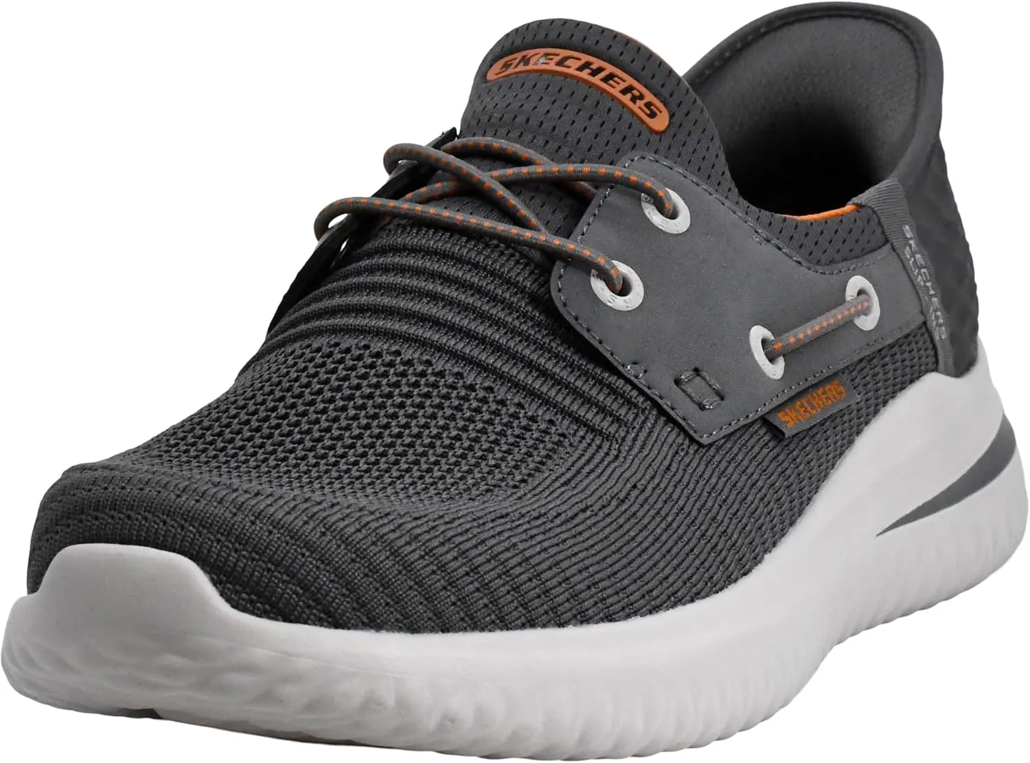 Skechers Men's Delson 3.0-Roth 210606 Low Profile Bungee Lace Slip-Ins