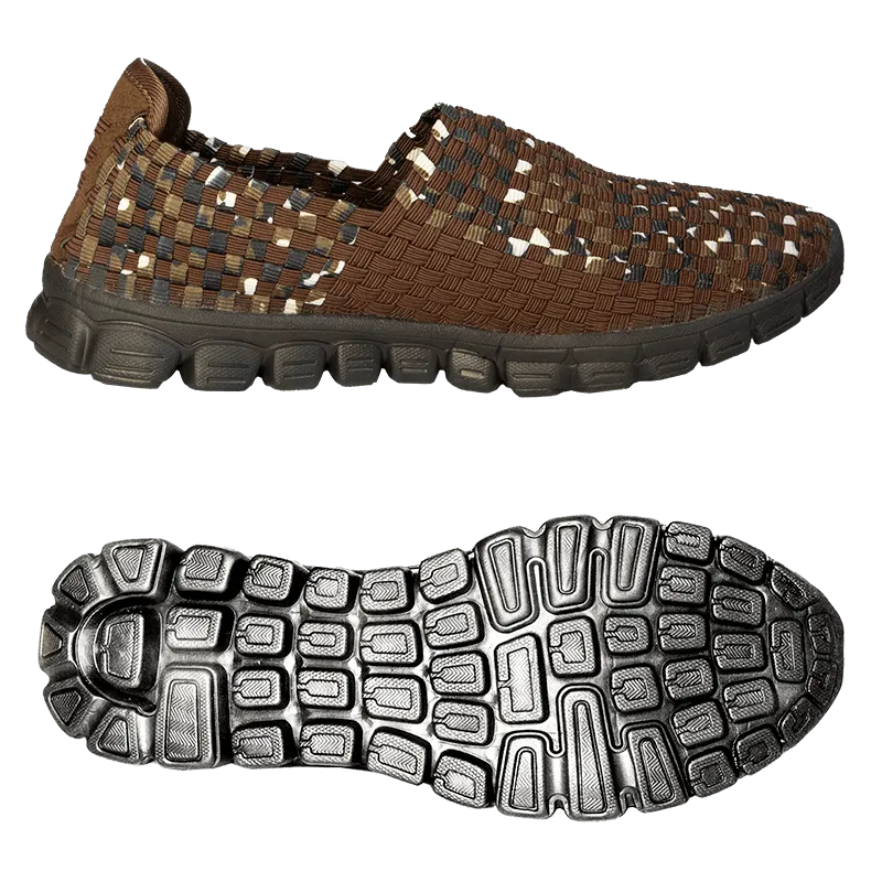 Skooda Brown Speckle Slip on leisure and water shoes