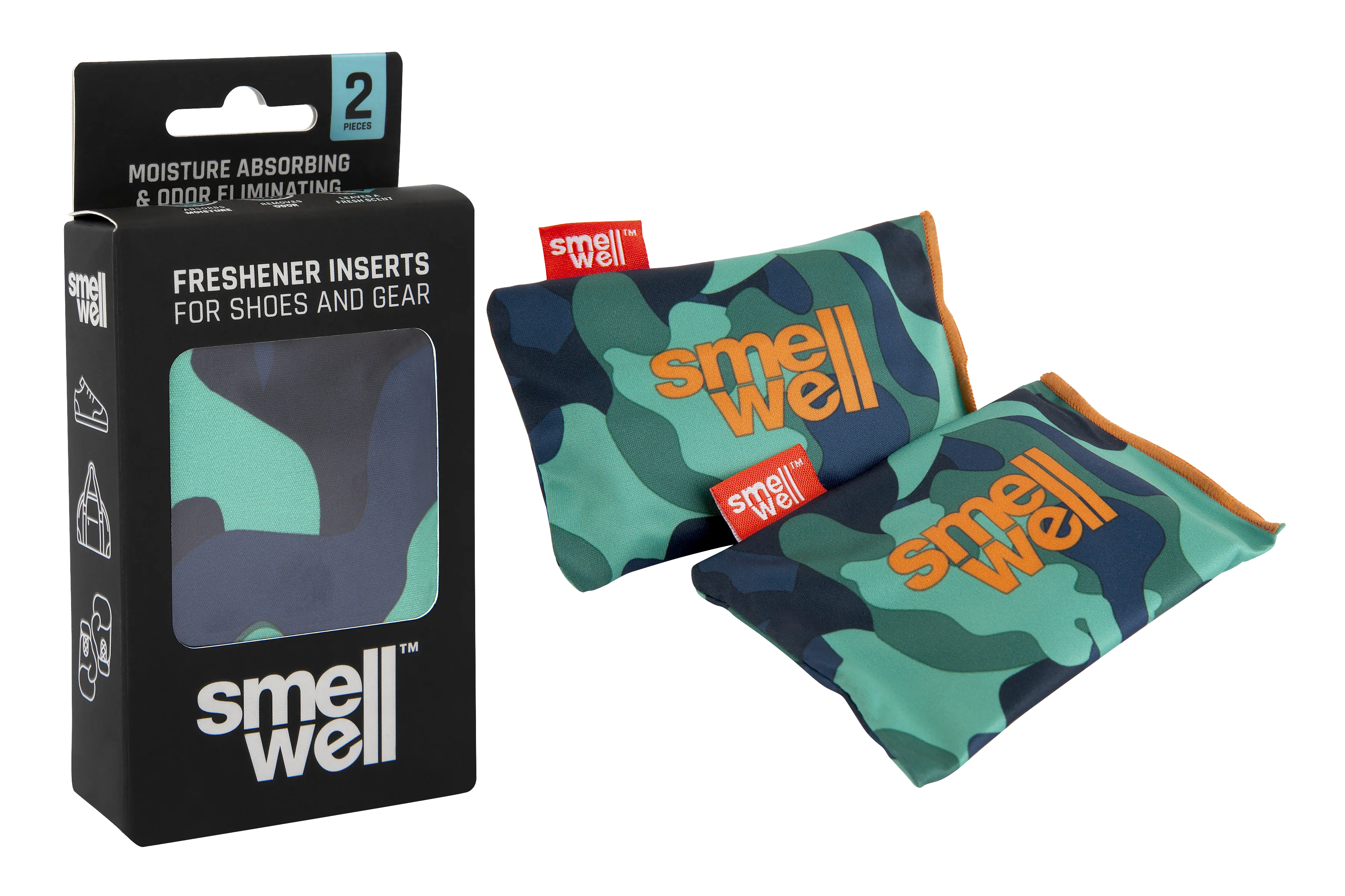 Smell Well Shoe Refresher & Deodoriser Camo