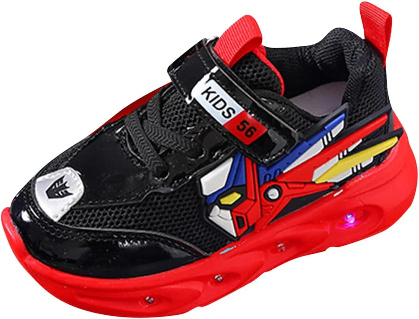 Sneakers for Girls Tennis Shoes LED Light Up Sneakers for Kids Athletic Running Shoes Breathable Walking Shoes