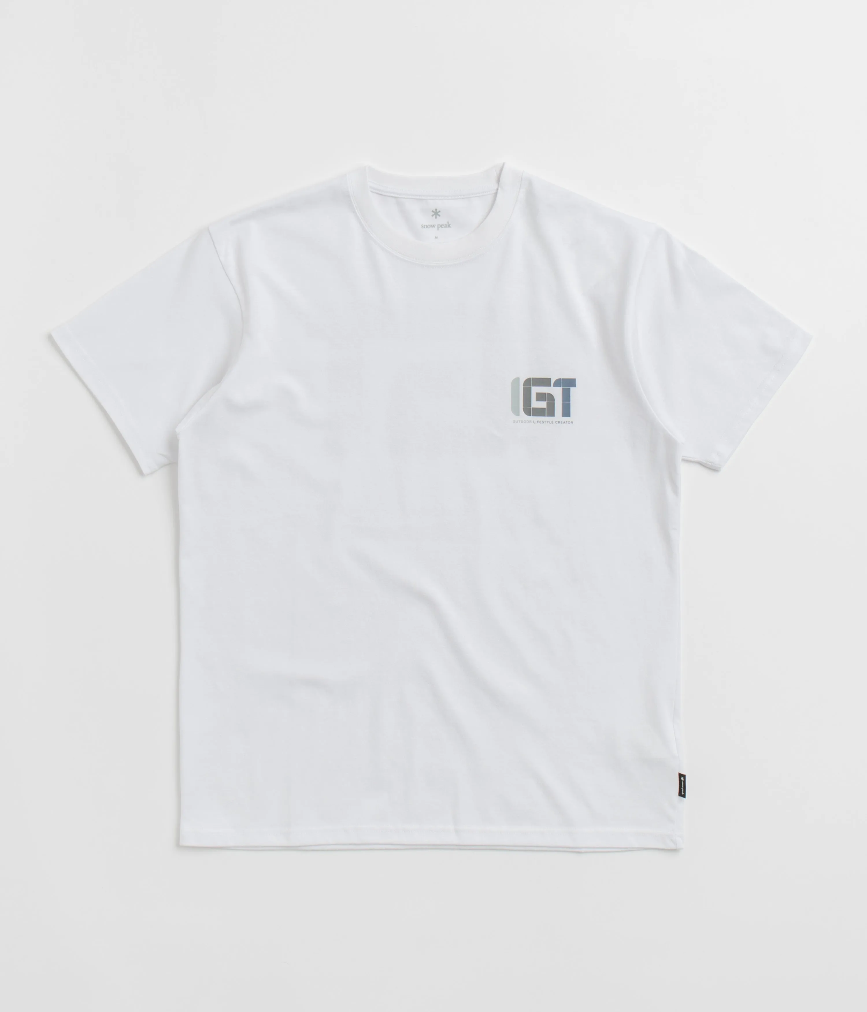 Snow Peak IGT Logo T-Shirt - White