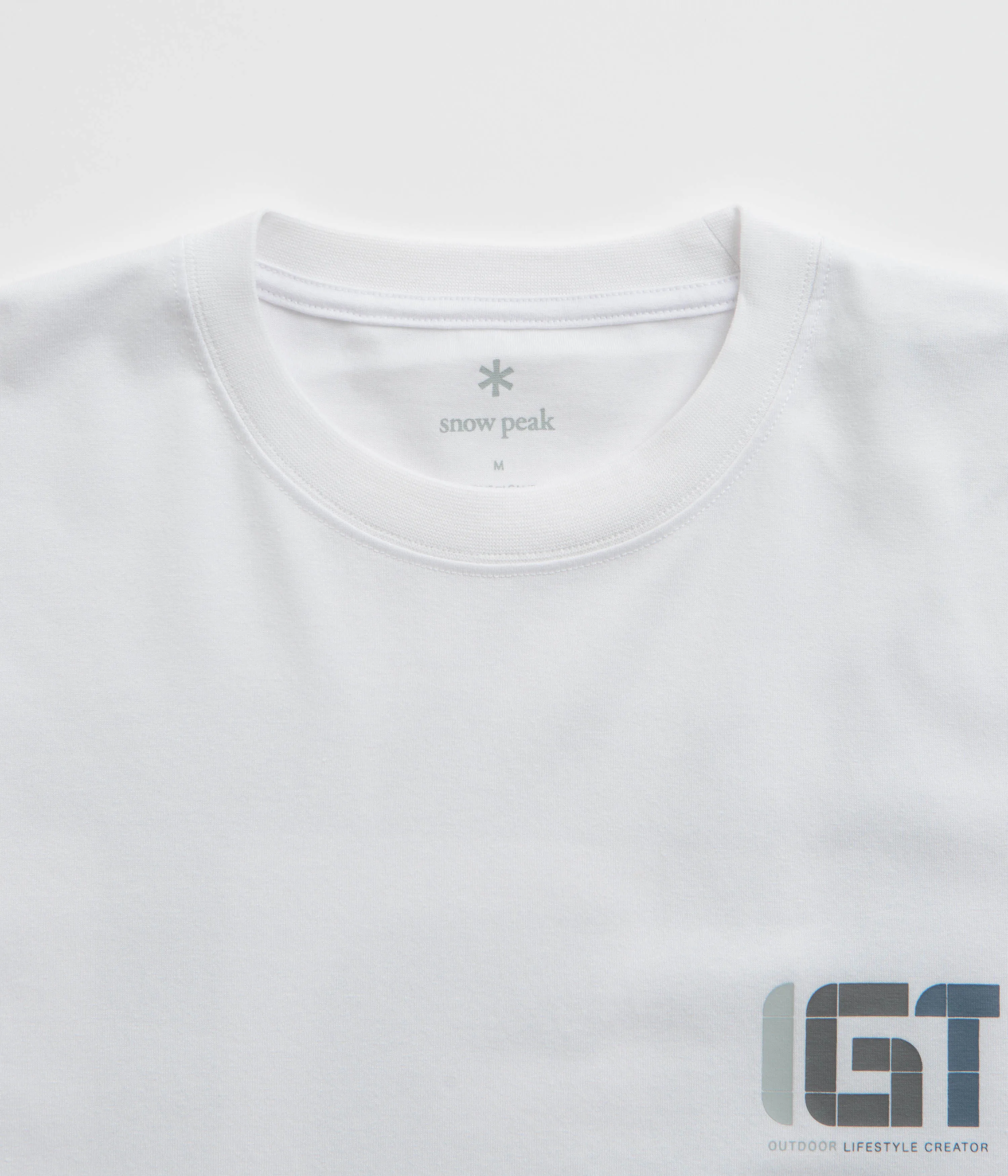 Snow Peak IGT Logo T-Shirt - White