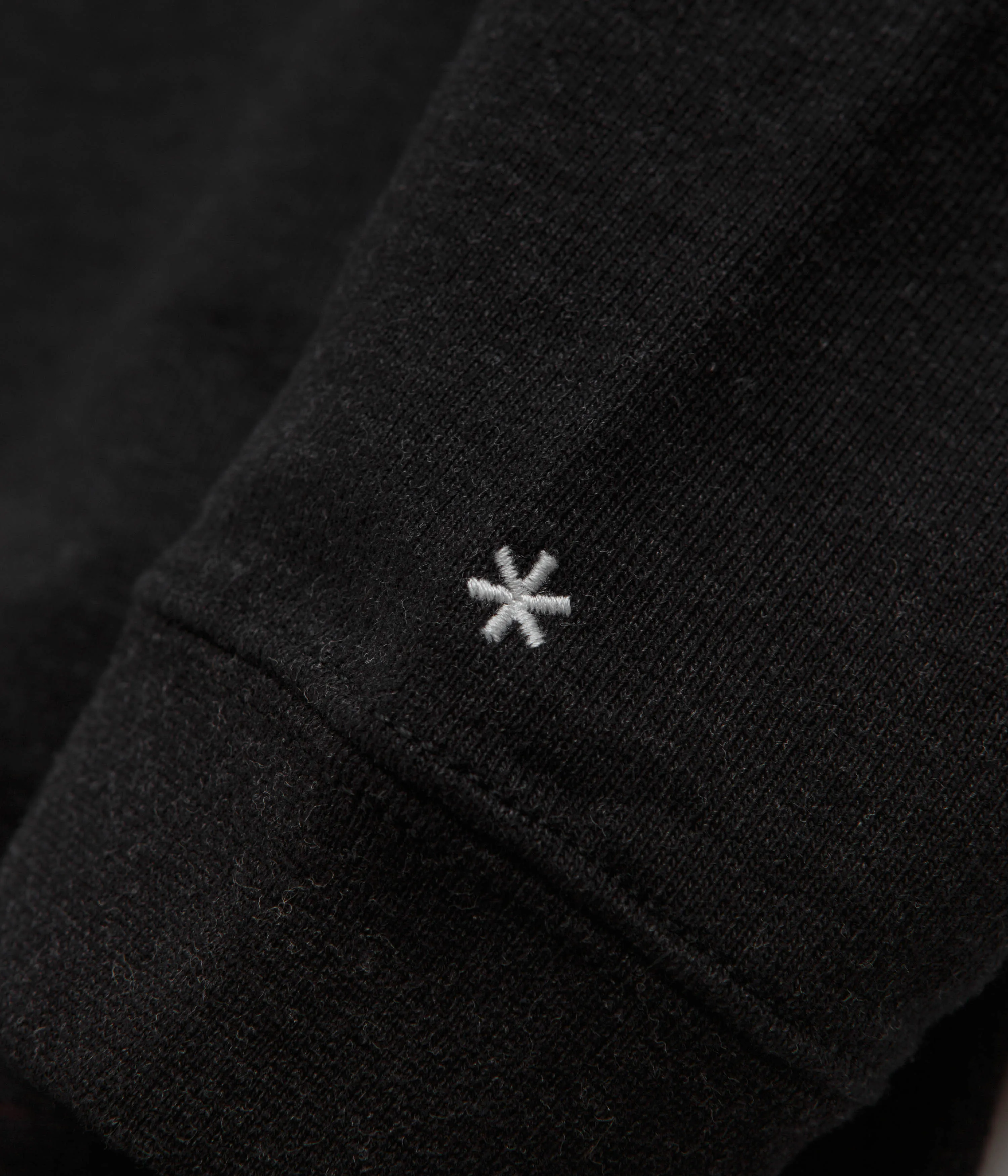 Snow Peak Recycled Cotton Crewneck Sweatshirt - Black