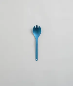 Snow Peak Titanium Spork - Blue Anodized