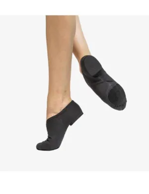 So Danca JZ75L Adult Jada Black Color Stretch Canvas Jazz Shoe