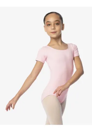 So Danca SL26 Child Maggie Short Sleeve Basic Leotard