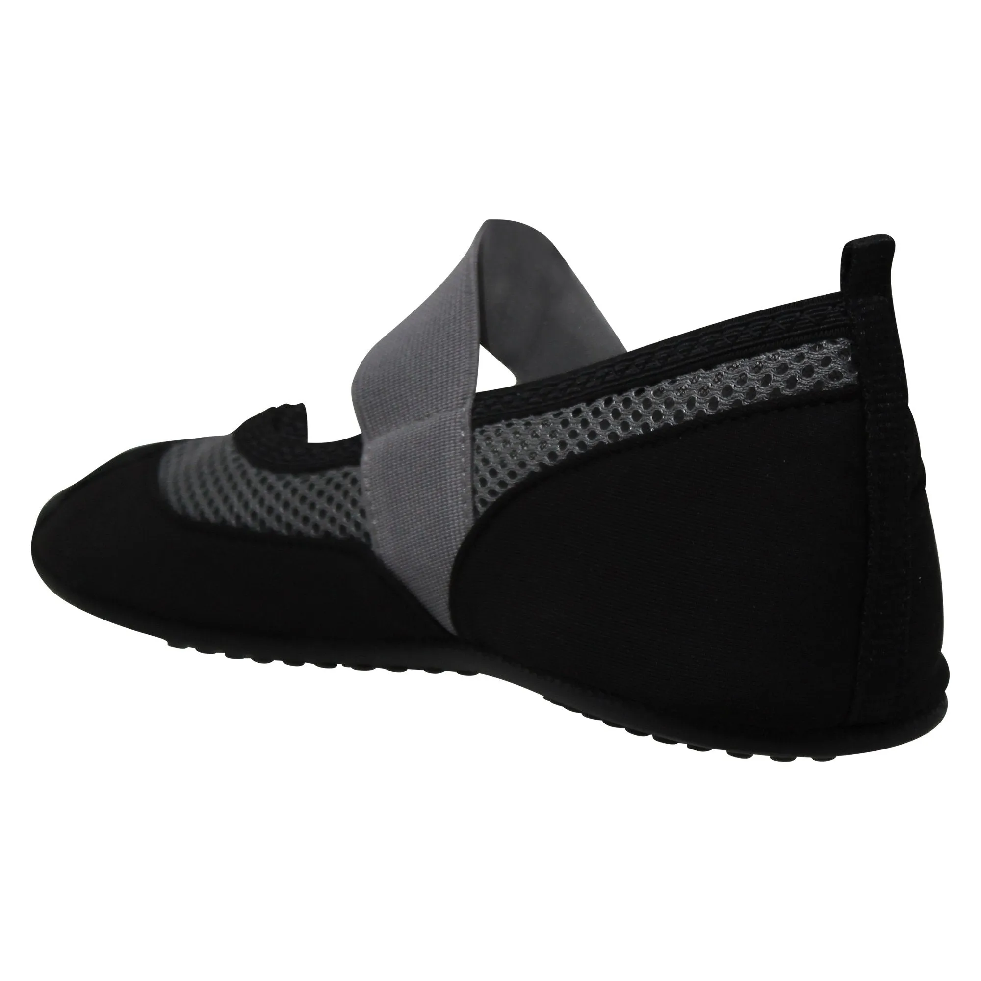 SOBEYO Women's Mary-Jane Flats Water Yoga Sports Gray