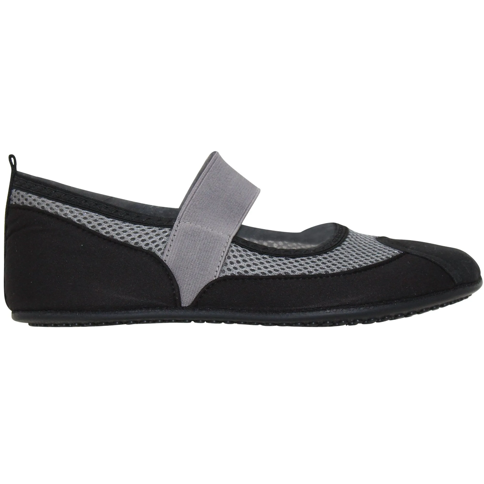 SOBEYO Women's Mary-Jane Flats Water Yoga Sports Gray