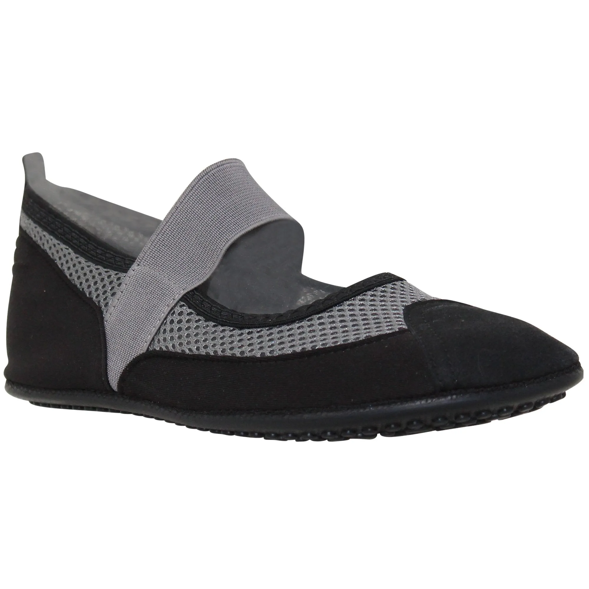 SOBEYO Women's Mary-Jane Flats Water Yoga Sports Gray
