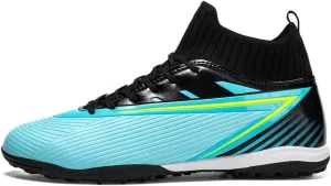 Soccer Cleats Outdoor Lightweight High Top Training Boots Indoor Comfortable Football Athletic Sneaker for Men/Women