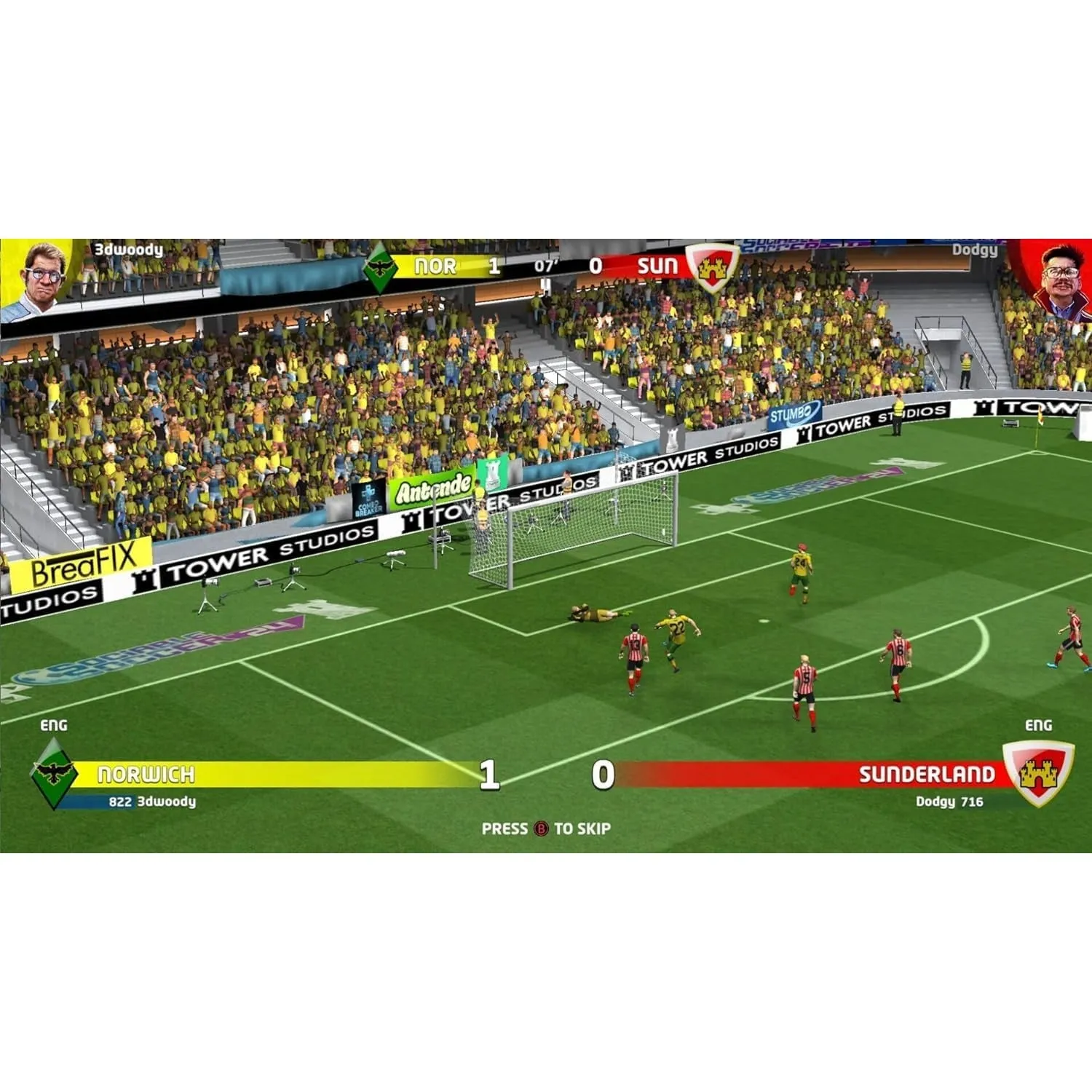 Sociable Soccer 24 (Nintendo Switch)