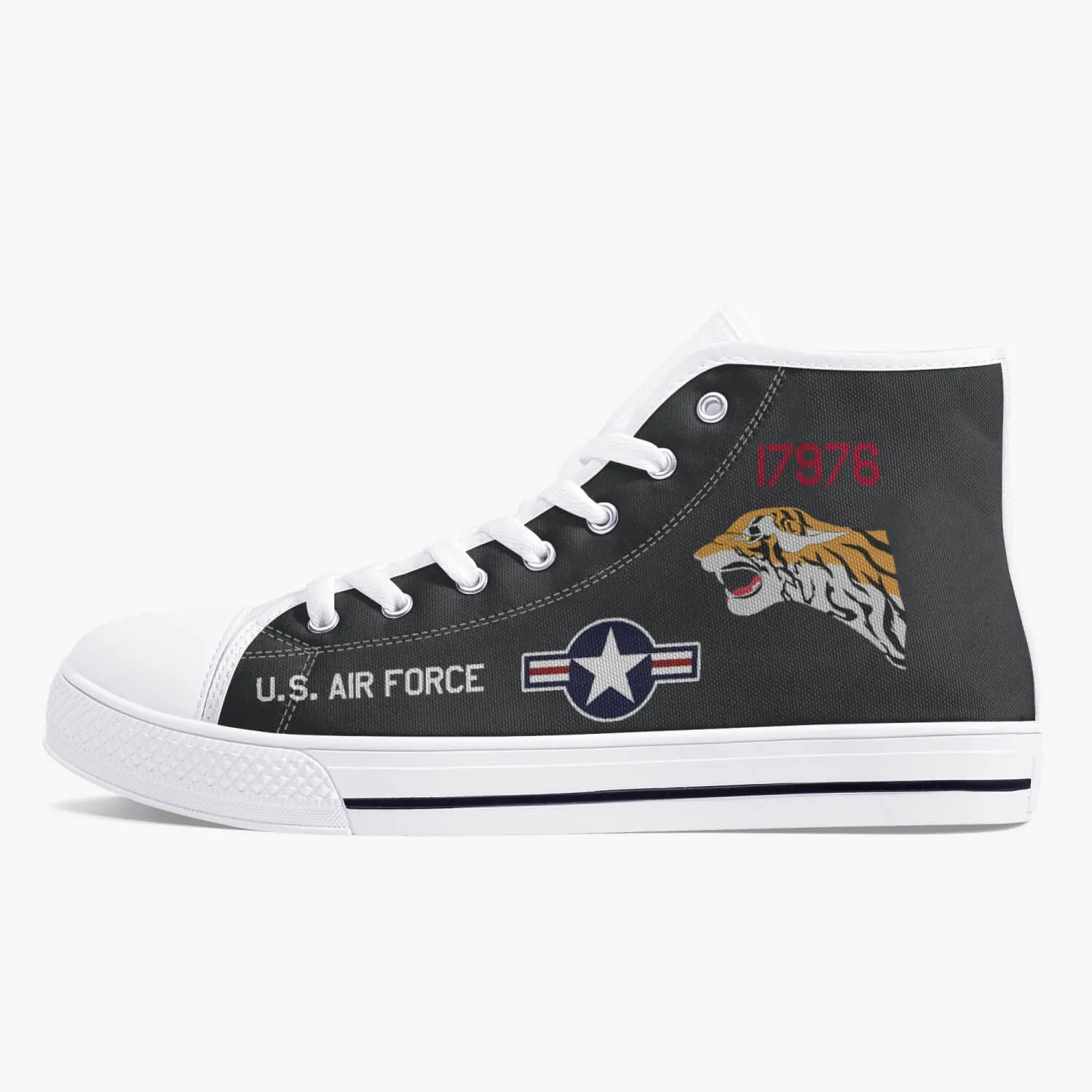 SR-71 "Blackbird" (61-7976) High Top Canvas Shoes