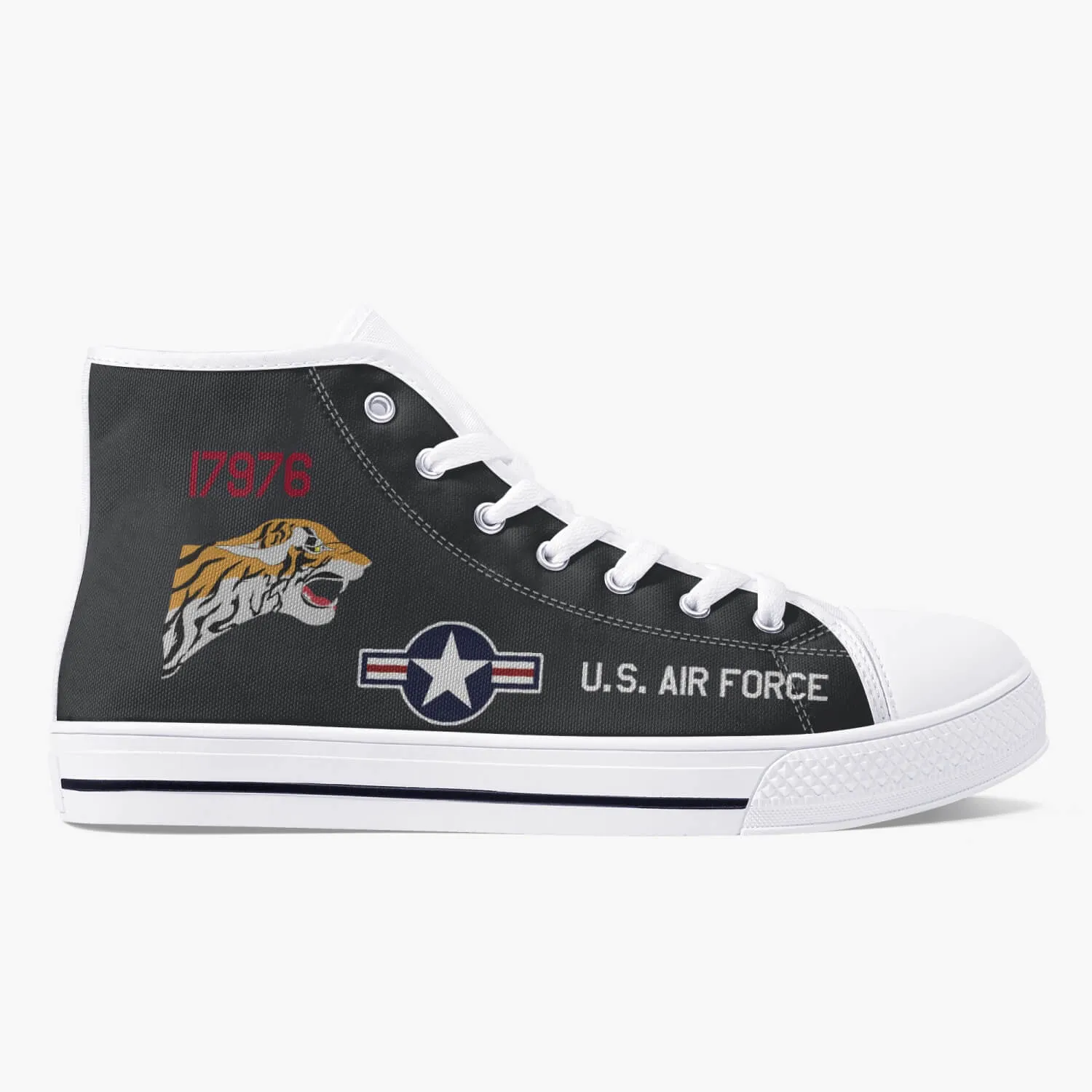 SR-71 "Blackbird" (61-7976) High Top Canvas Shoes