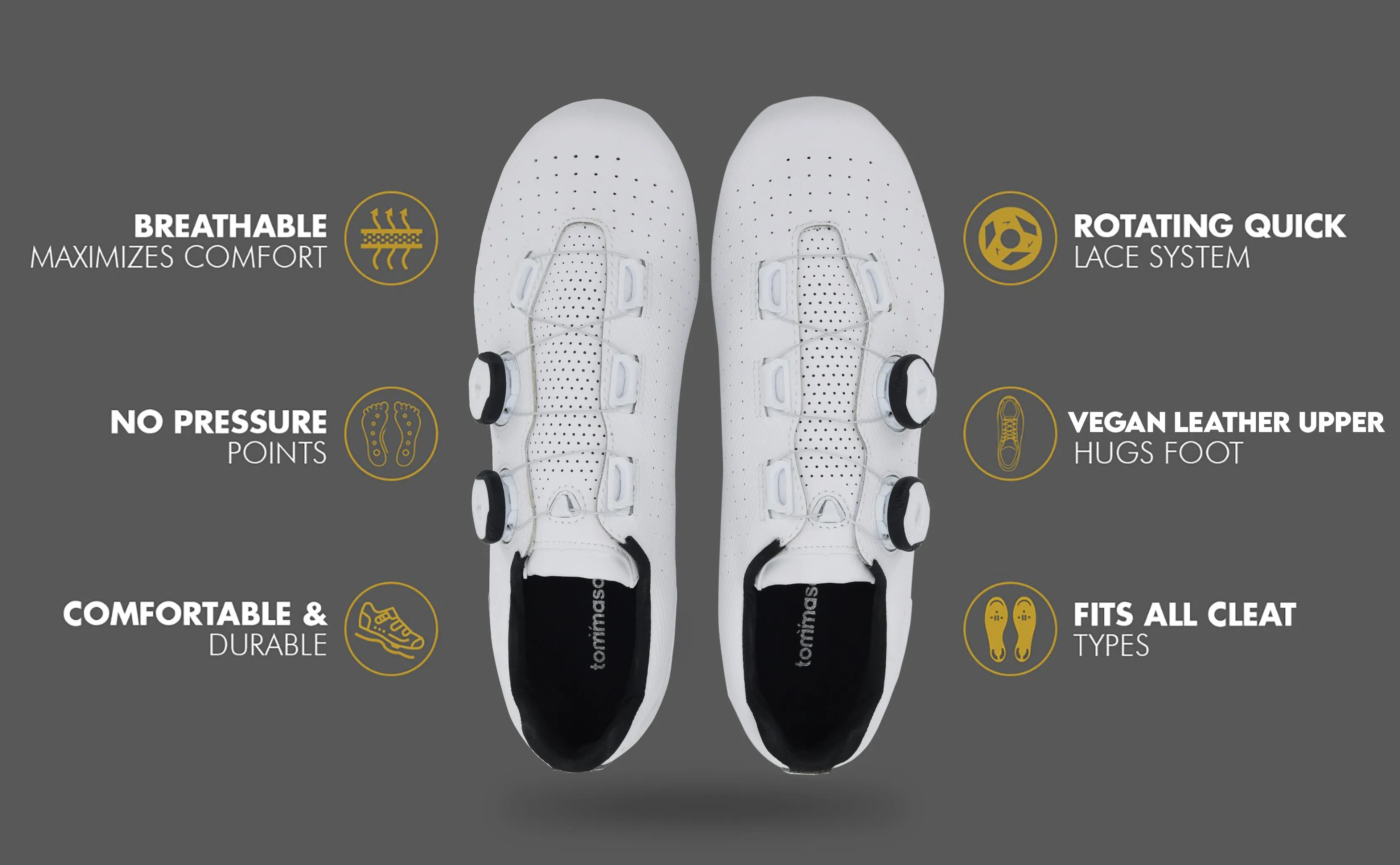 Strada Elite Duale - Peloton / Delta Cleats Included