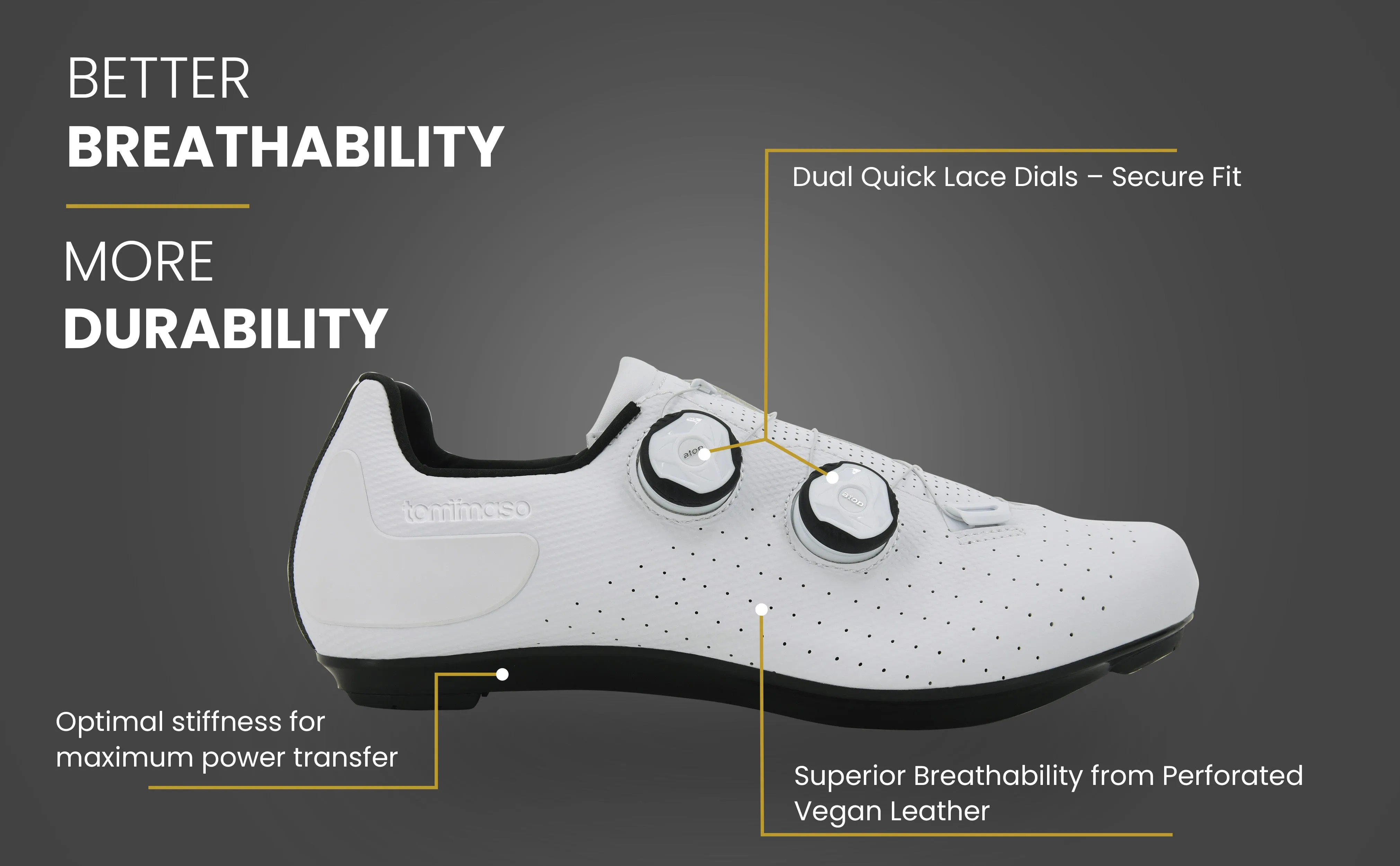 Strada Elite Duale - Peloton / Delta Cleats Included