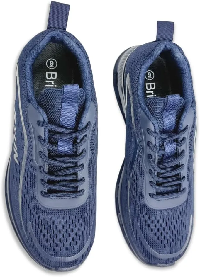Stylish & Comfort Men’s Lightweight Running Shoes, Anti-Slip Sneakers with PU Sole, Comfortable for Walking and Jogging