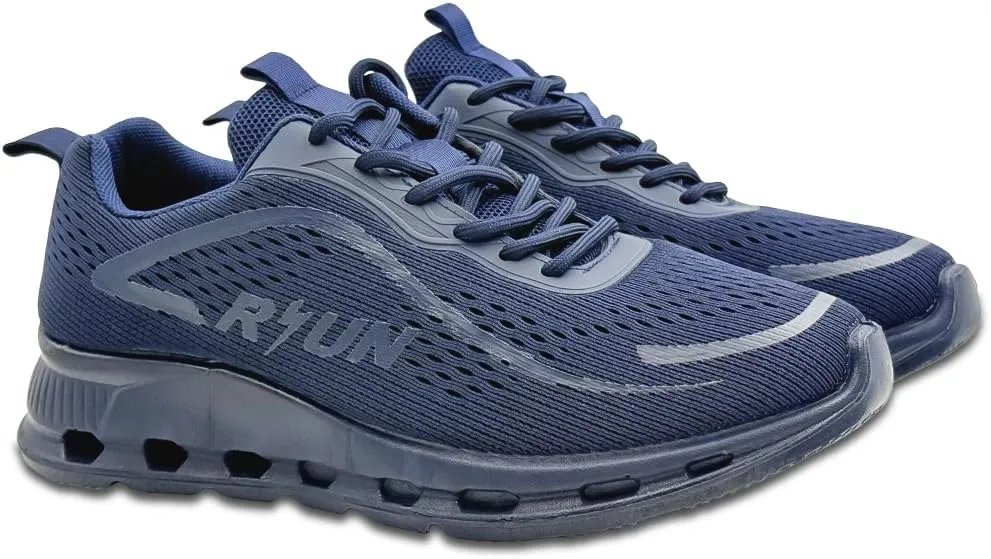 Stylish & Comfort Men’s Lightweight Running Shoes, Anti-Slip Sneakers with PU Sole, Comfortable for Walking and Jogging