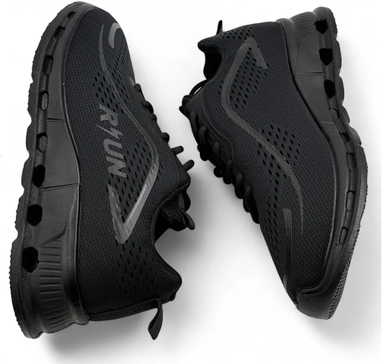 Stylish & Comfort Men’s Lightweight Running Shoes, Anti-Slip Sneakers with PU Sole, Comfortable for Walking and Jogging