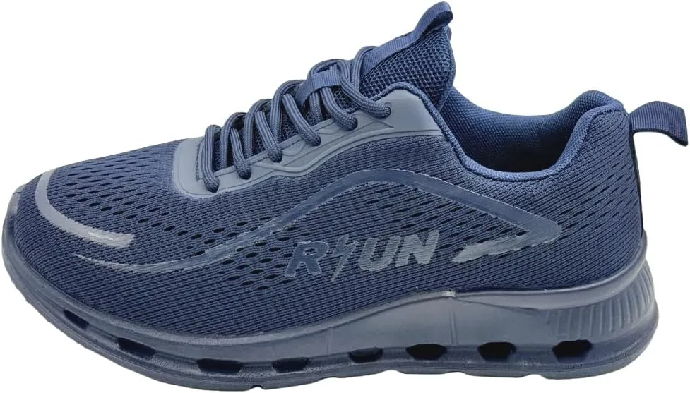 Stylish & Comfort Men’s Lightweight Running Shoes, Anti-Slip Sneakers with PU Sole, Comfortable for Walking and Jogging