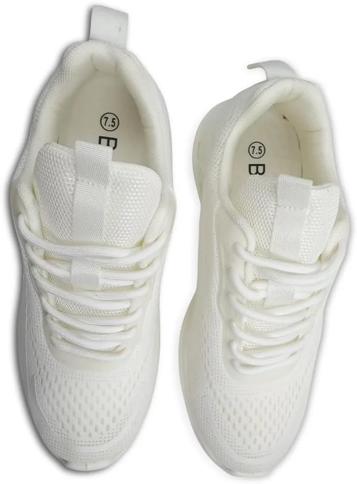 Stylish & Comfort Men’s Lightweight Running Shoes, Anti-Slip Sneakers with PU Sole, Comfortable for Walking and Jogging