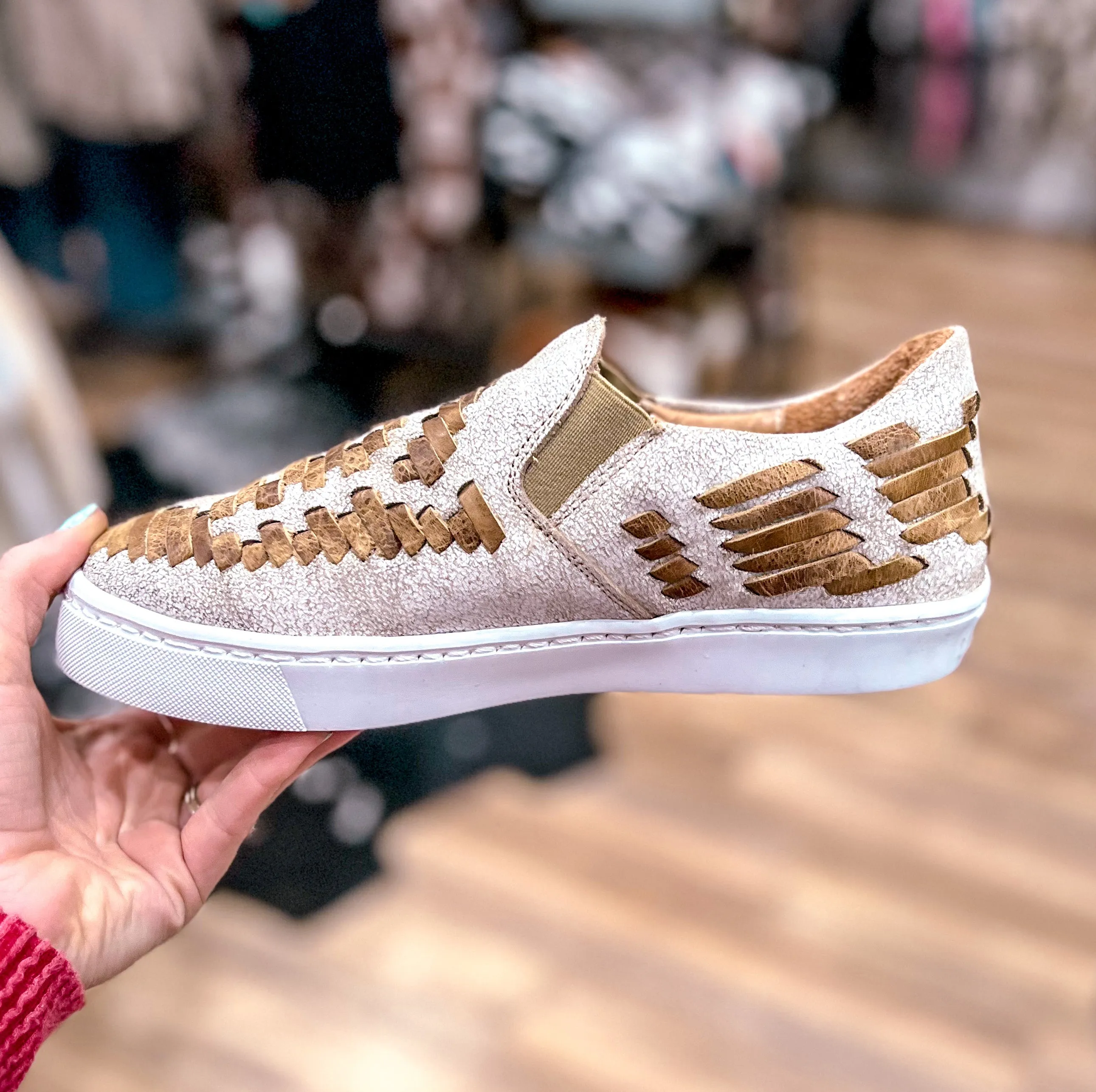 Tan Dakota Leather Tennis Shoes