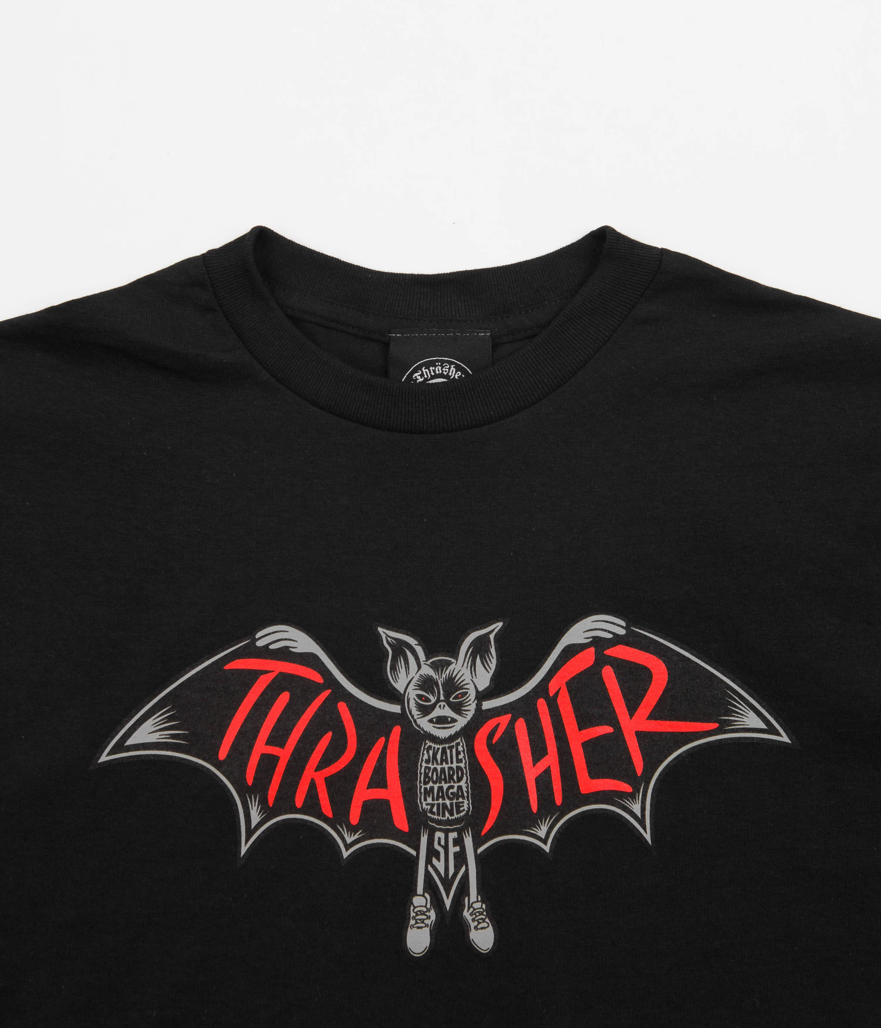 Thrasher Bat T-Shirt - Black