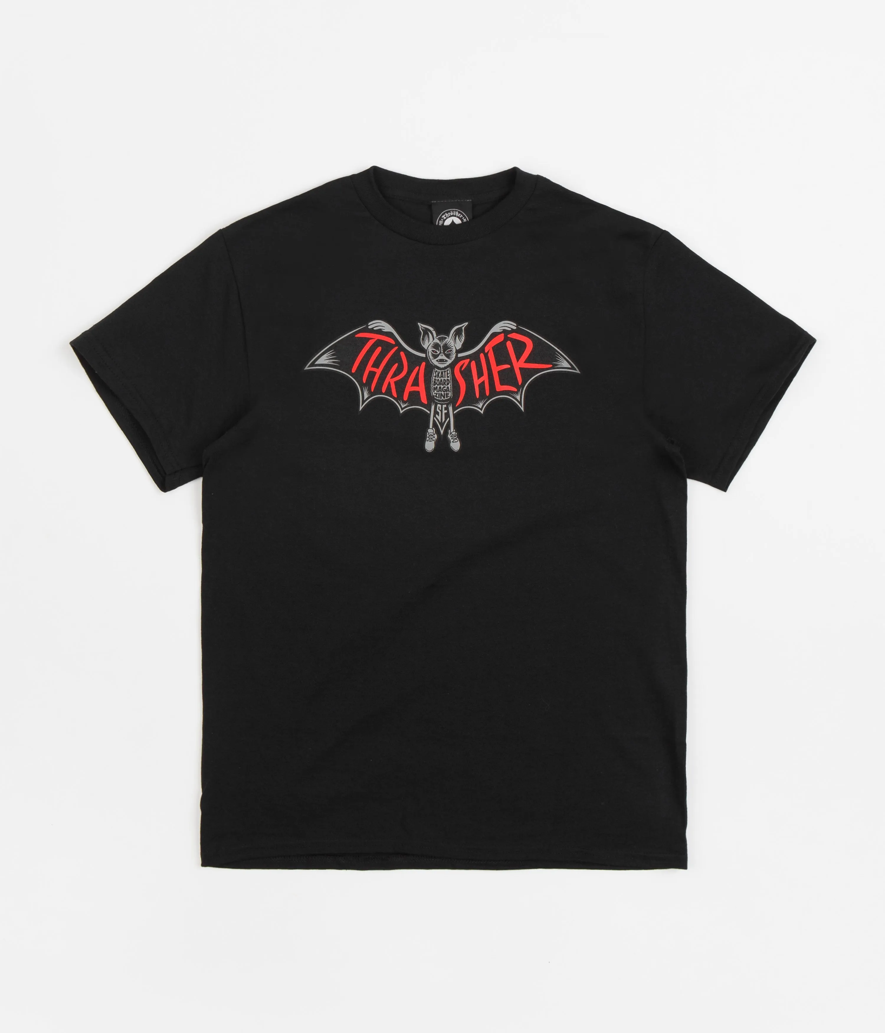 Thrasher Bat T-Shirt - Black
