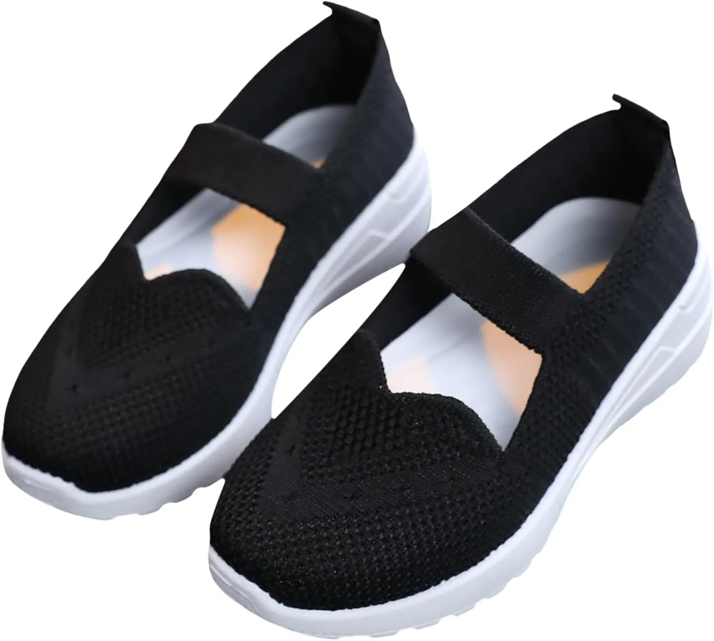 Toddler Toe Box Shoes Toddler Shoes Boy Girl Sneakers Running Tennis Mesh Casual Slip On