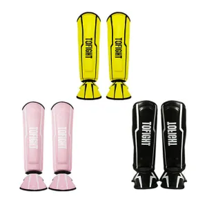 TOFIGHT MUAY THAI BOXING MMA SPARRING SHIN GUARD PROTECTOR JUNIOR Size S / M 3 Colours