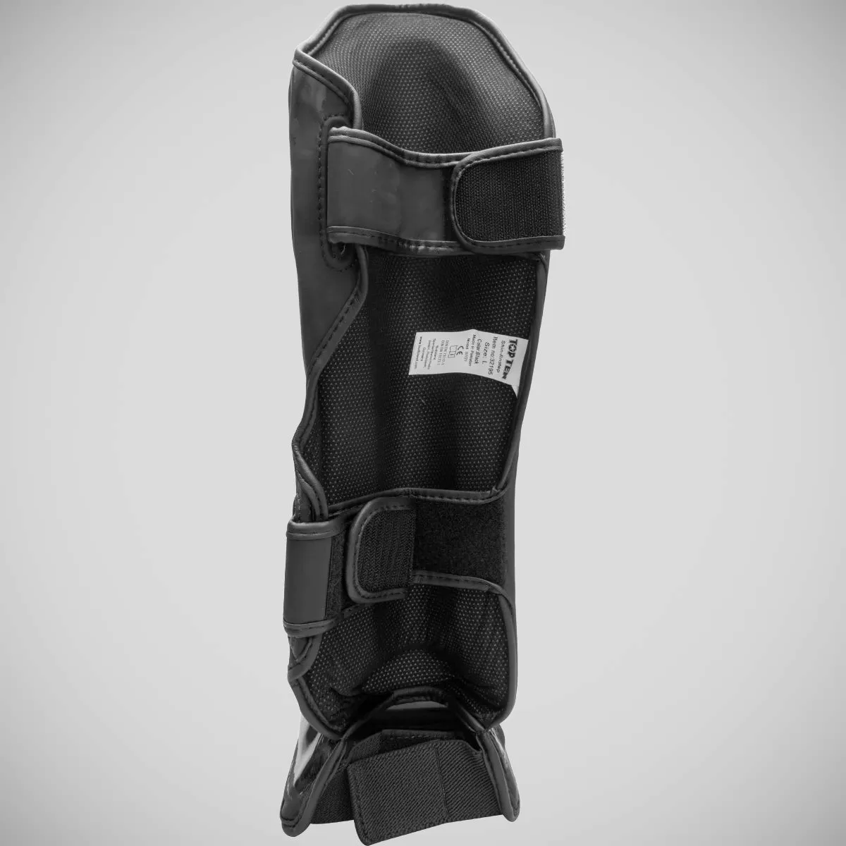 Top Ten Power Ink Shin/Instep Guards Black