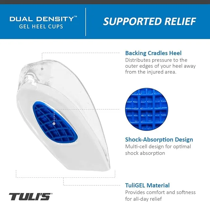 TULI'S Polar Bears Heel Cups - for heel spur relief