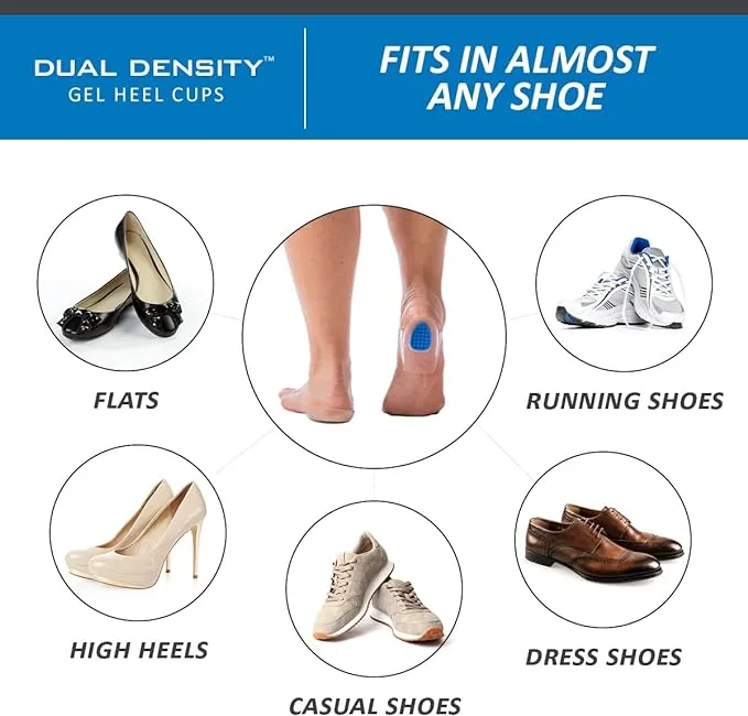 TULI'S Polar Bears Heel Cups - for heel spur relief