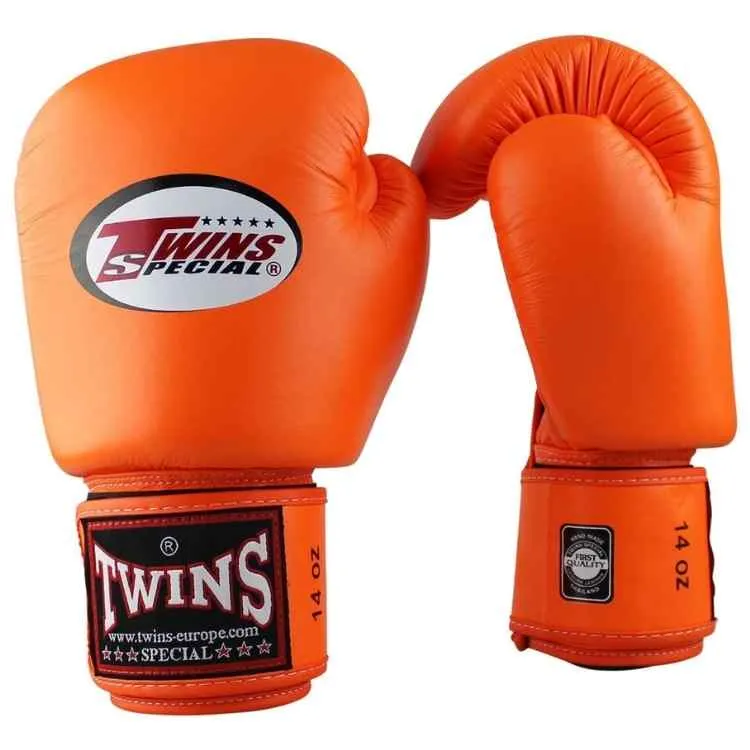 Twins Boxing Gloves - Orange