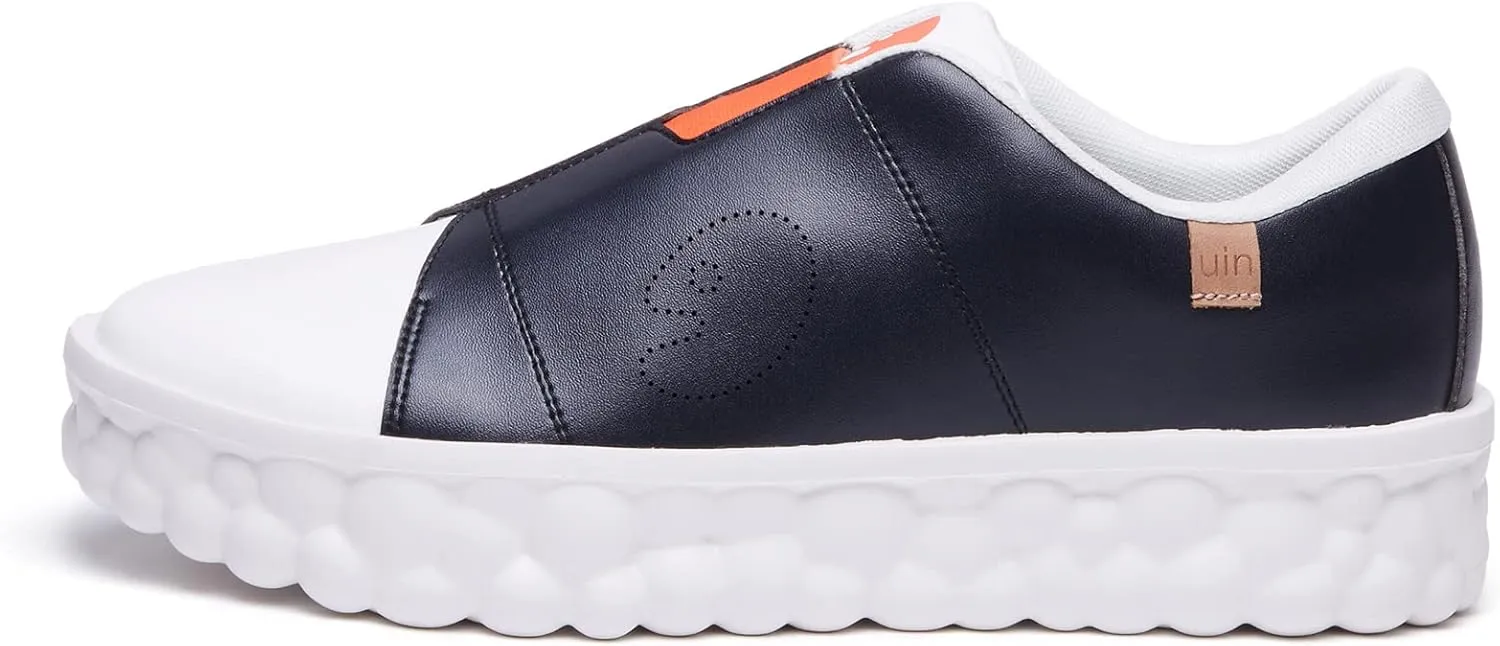 UIN Women's Fashion Sneakers Lightweight Walking Casual Slip Ons Art Painted Athletic Travel Skate Shoes Las Ramblas