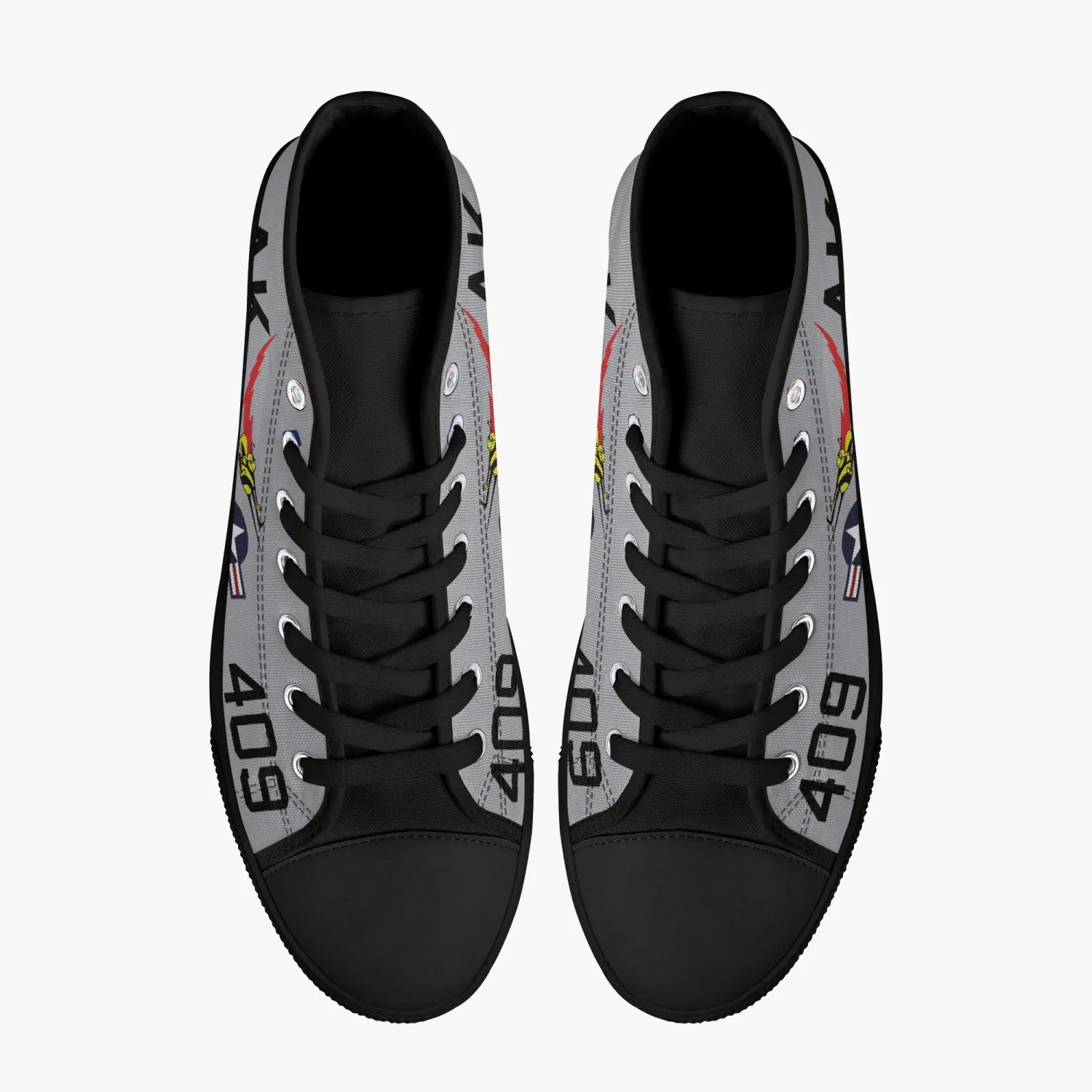 VA-176 "Thunderbolts" High Top Canvas Shoes
