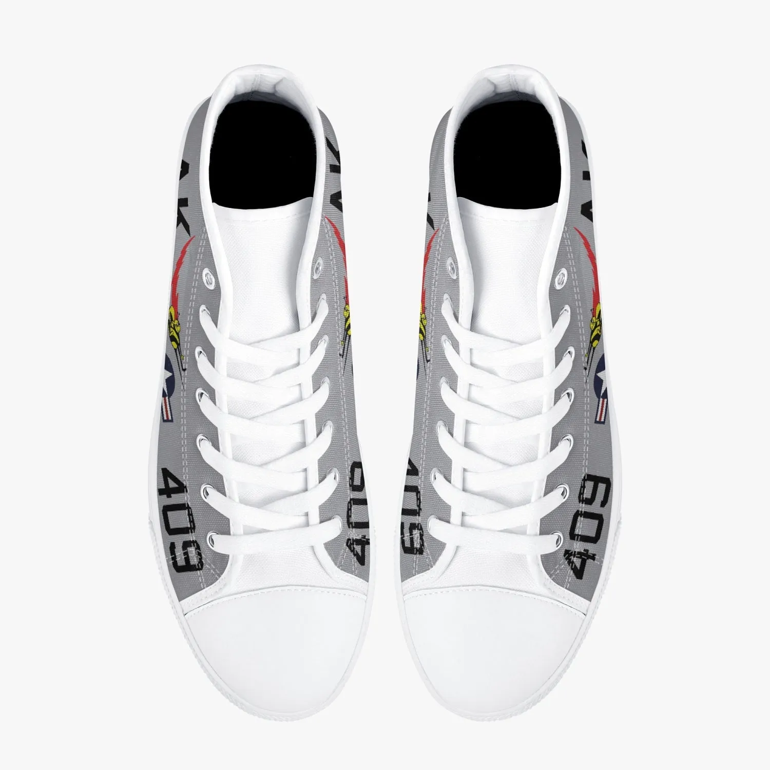 VA-176 "Thunderbolts" High Top Canvas Shoes