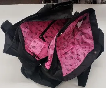 Vaani -- Multi-Compartment Tote Bag -- Black