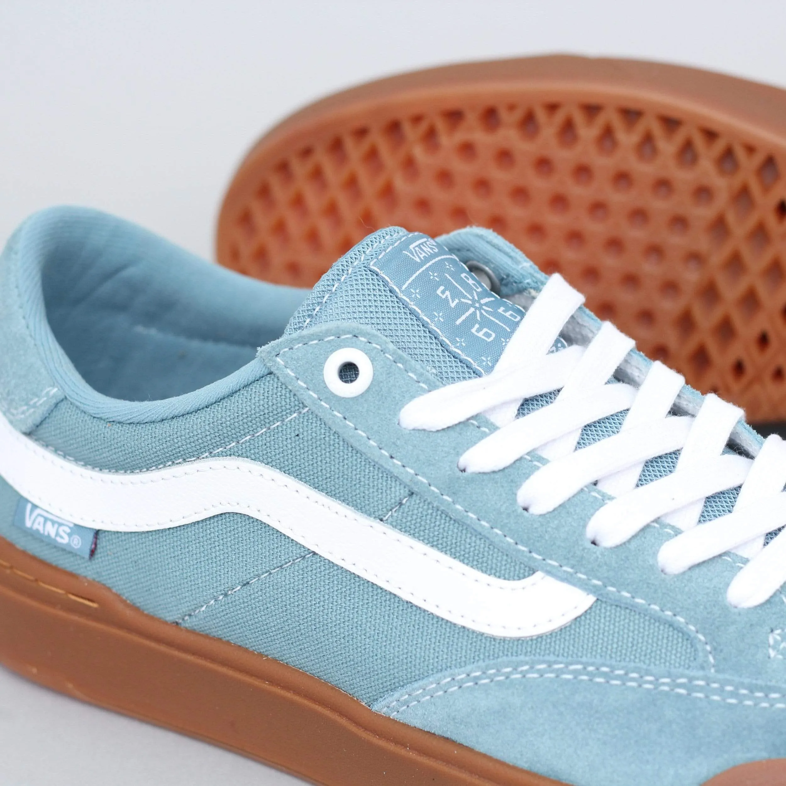 Vans Berle Pro Shoes (Gum) Smoke Blue