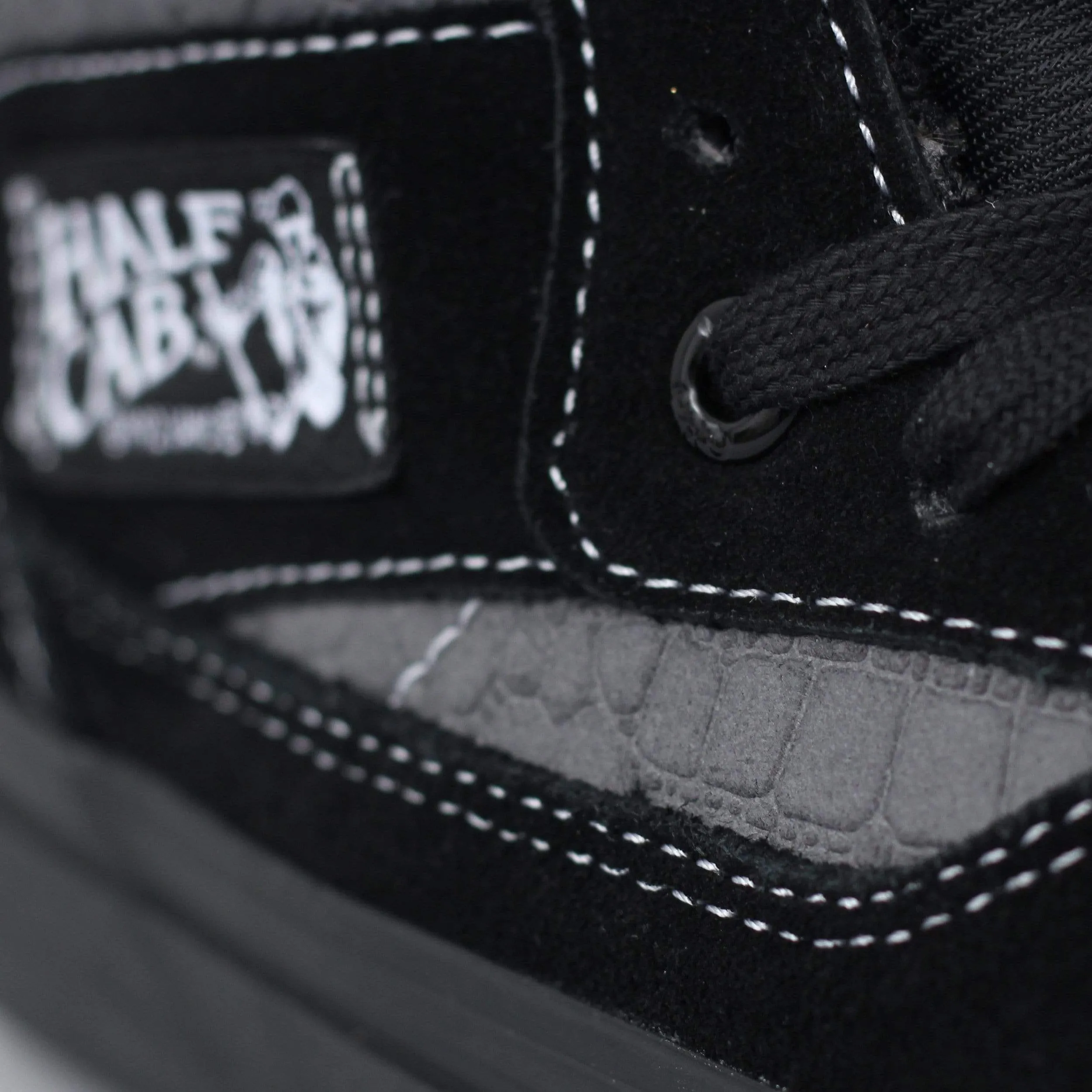 Vans Half Cab Pro '92 Shoes (Croc) Black / Pewter