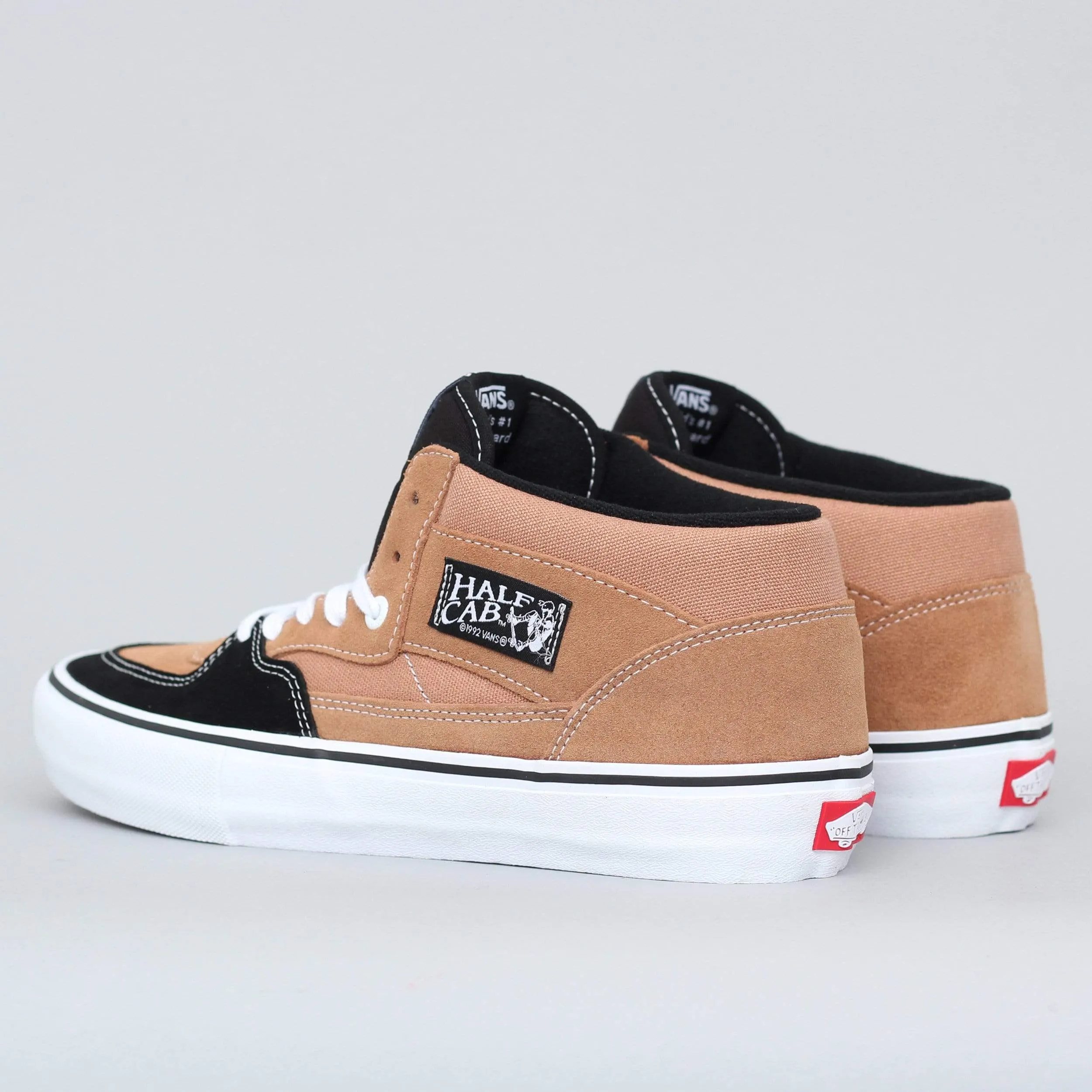 Vans Half Cab Pro Shoes Camel / Black