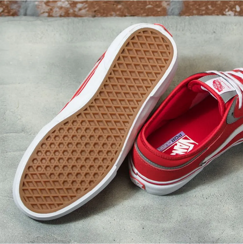Vans Rowley Skateboard Shoe - Racing Red/White