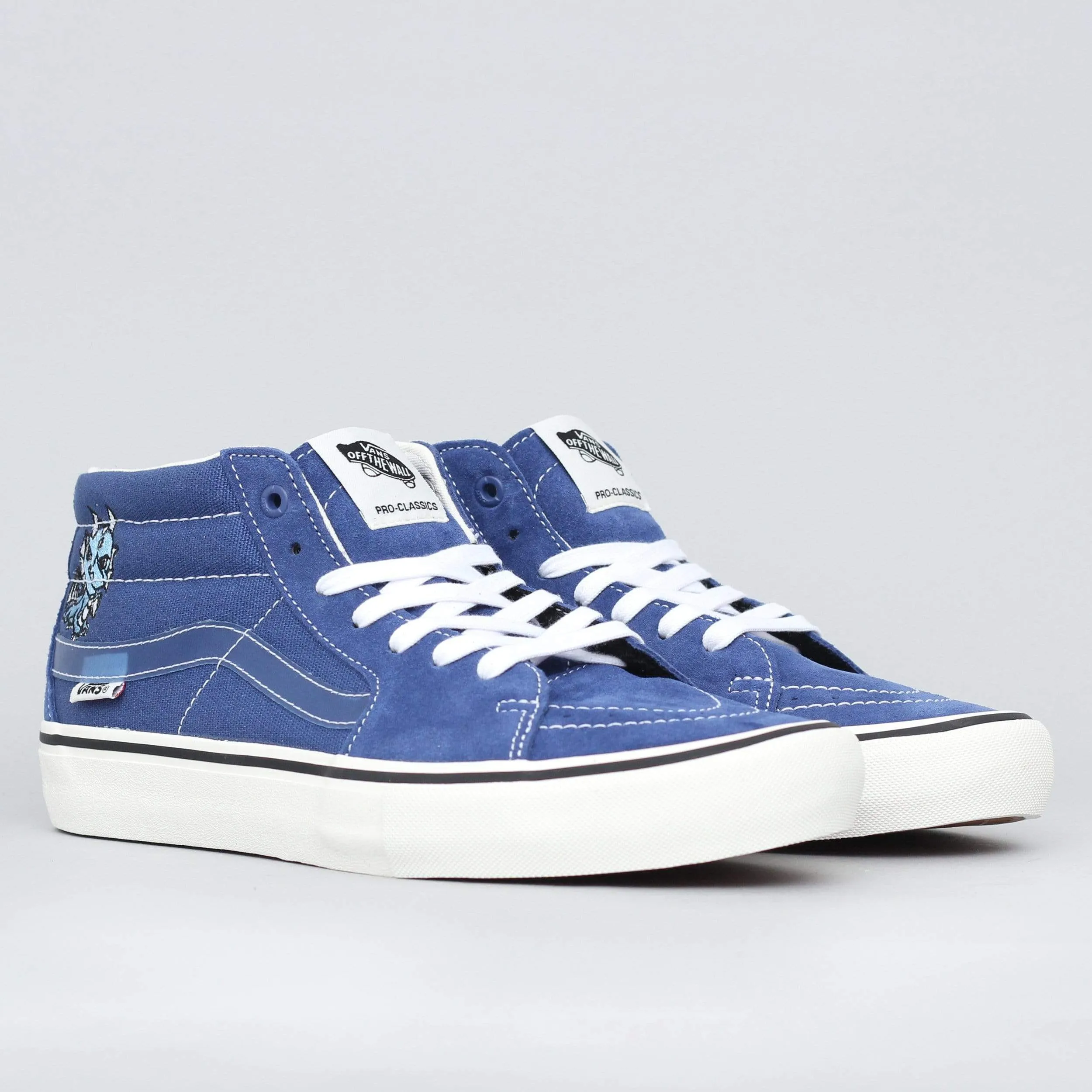 Vans Sk8-Mid Pro Ltd Shoes (Alltimers) Traditional Navy / Classic White