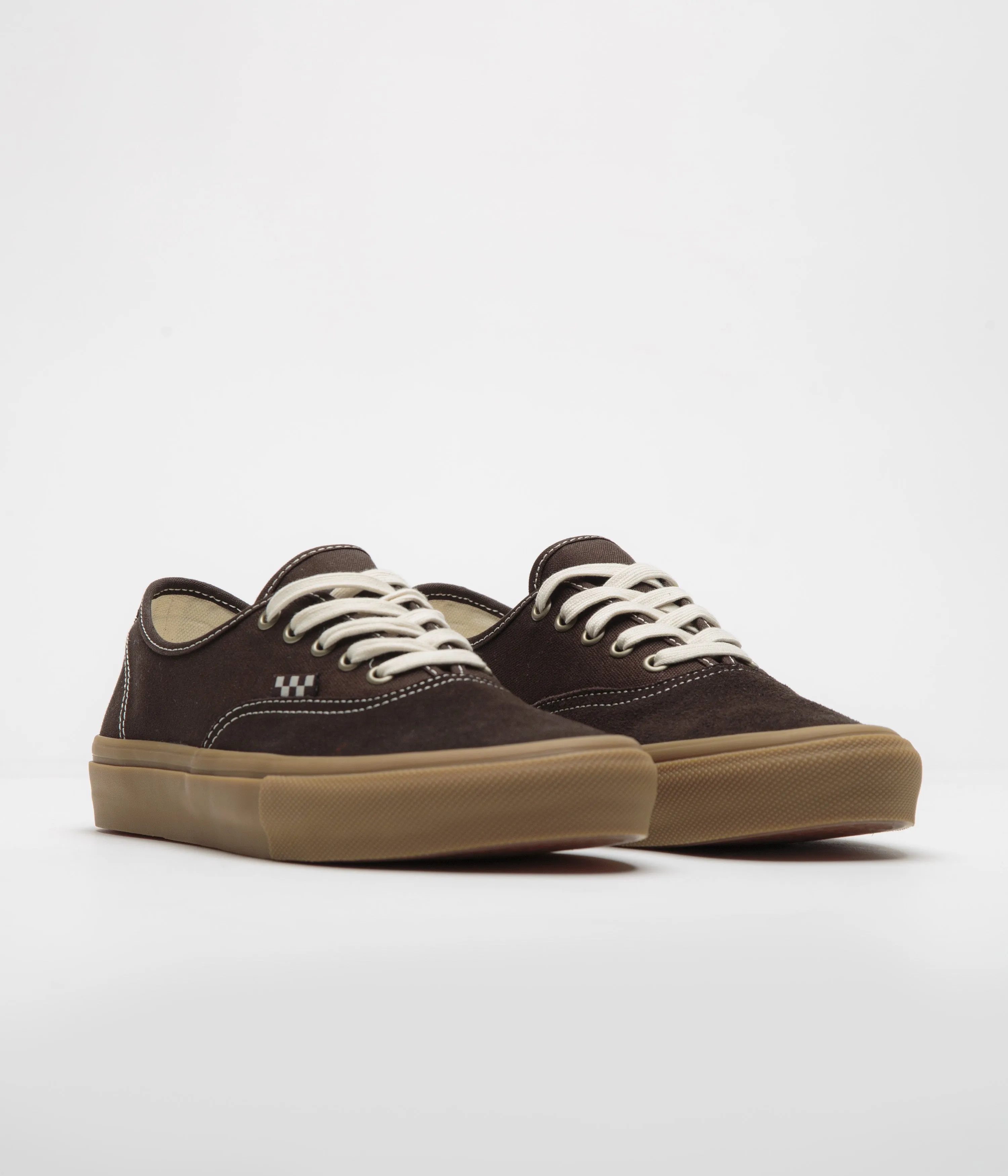 Vans Skate Authentic Shoes - Brown / Gum