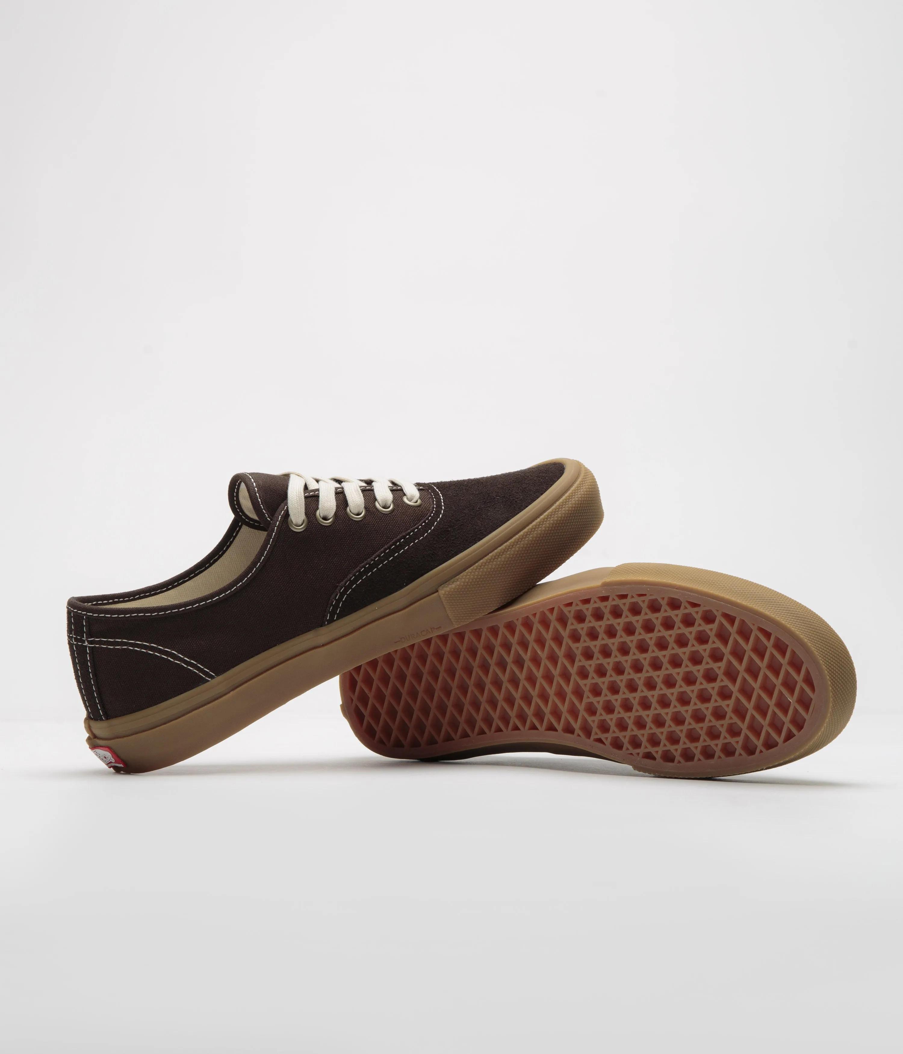 Vans Skate Authentic Shoes - Brown / Gum